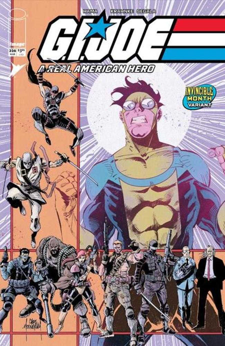 G.I. Joe A Real American Hero #326 CVR D Chris Mooneyham Invincible Team Up Variant 03/11/26