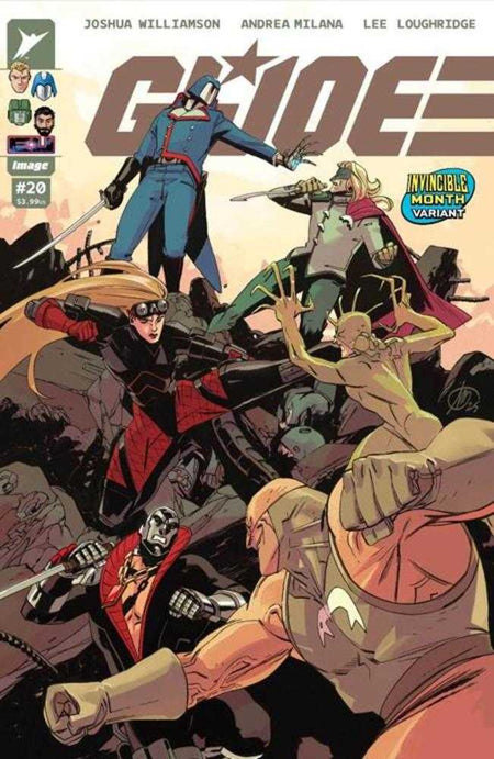 G.I. Joe #20 CVR F Tom Reilly Invincible Team Up Variant 03/18/26