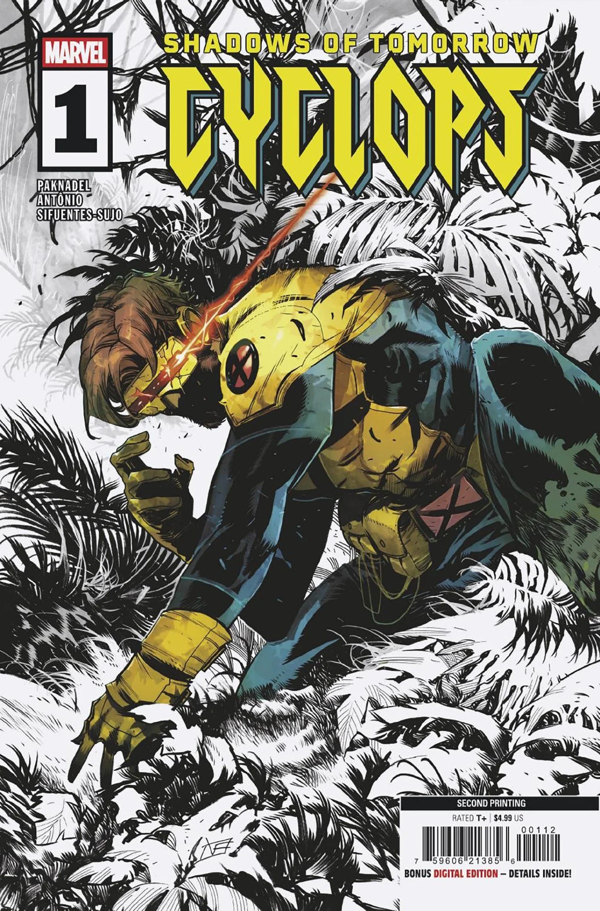 Cyclops #1 Federico Vicentini 2nd Print Variant 03/25/26