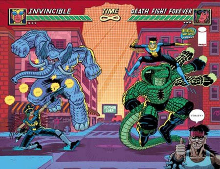 Death Fight Forever #2 CVR D Andrew Maclean Invincible Team Up Wraparound Variant 03/25/26 (Of 5)