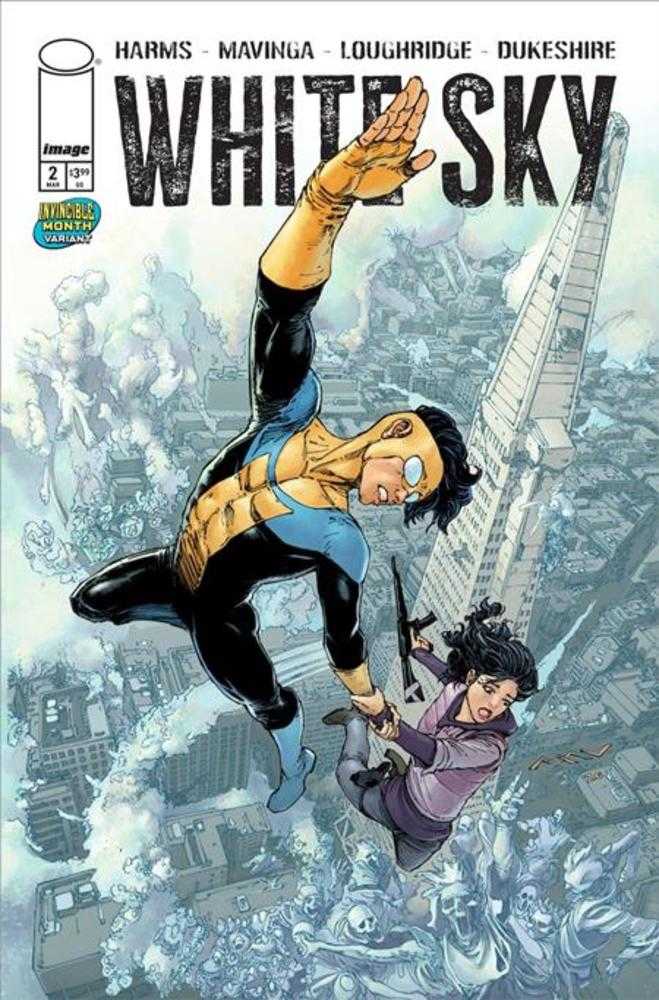 White Sky #2 CVR C J.P. Mavinga Invincible Team Up Variant 03/25/26