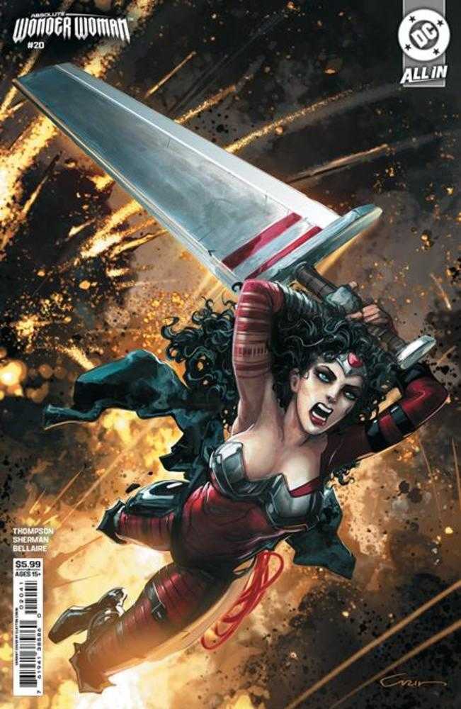 Absolute Wonder Woman #20 CVR D Clayton Crain Card Stock Variant 05/27/26