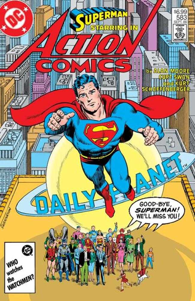 Action Comics #583 Facsimile Edition CVR C Curt Swan Foil Variant Whatever Happened To the Man of Tomorrow Part 2 of 2 05/13/26