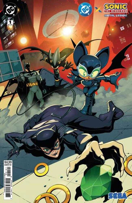 DC X Sonic the Hedgehog the Metal Legion #1 CVR B Adam Bryce Thomas Card Stock Variant 05/06/26 (Of 5)