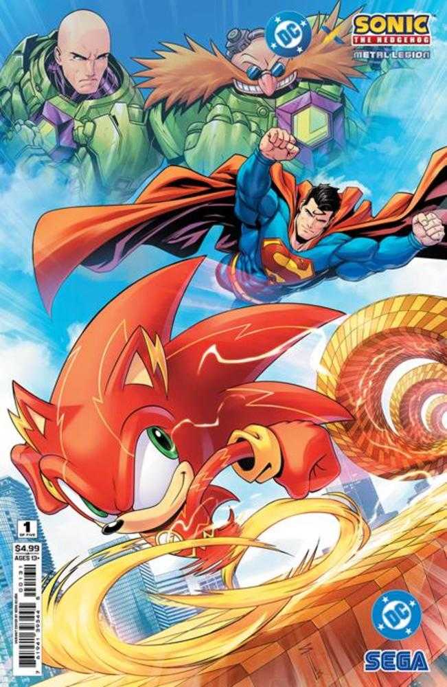 DC X Sonic the Hedgehog the Metal Legion #1 CVR C Serg Acuna Card Stock Variant 05/06/26 (Of 5)