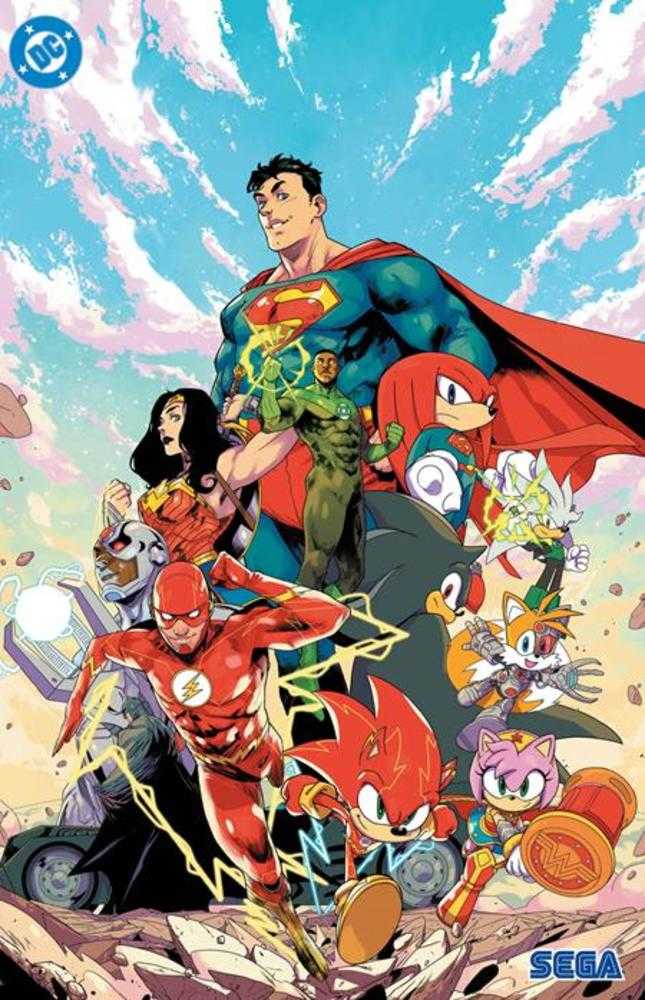 DC X Sonic the Hedgehog the Metal Legion #1 CVR E Pablo M Collar Foil Variant 05/06/26 (Of 5)