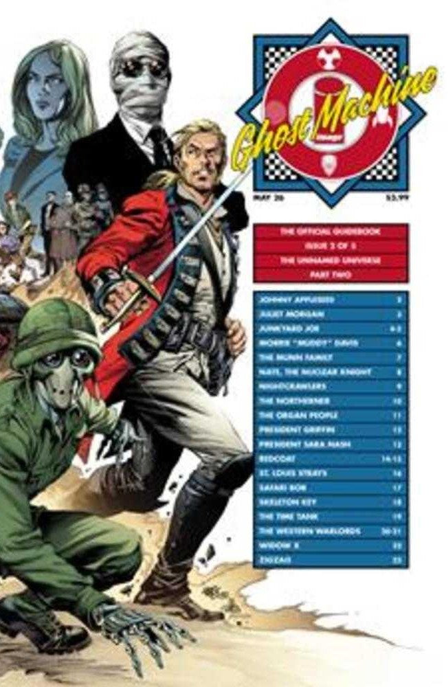 Ghost Machine the Official Guidebook #2 CVR C Ivan Reis & Danny Miki Wraparound Variant 05/06/26 (Of 5)