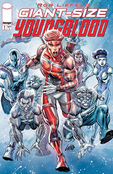 GIANT SIZE YOUNGBLOOD ONE SHOT CVR A ROB LIEFELD