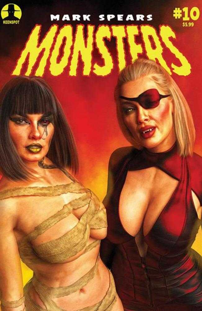 Mark Spears Monsters #10 CVR D Mark Spears Blood & Beauty Variant 05/27/26