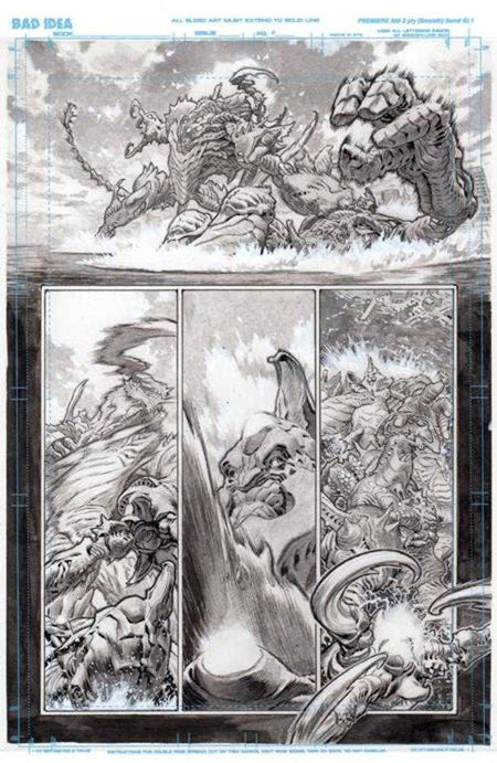 Megalith Olympus Saga #1 CVR H Lewis Larosa Original Art Edition 5 Variant 05/13/26 (Of 4)