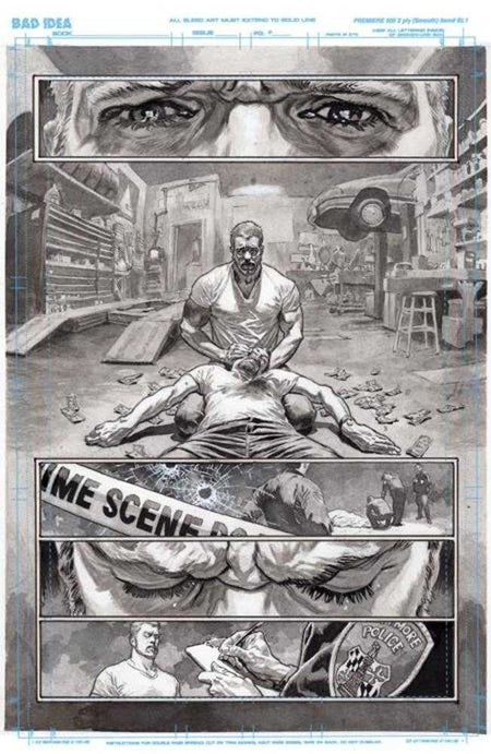 Megalith Olympus Saga #1 CVR J Lewis Larosa Original Art Edition 7 Variant 05/13/26 (Of 4)