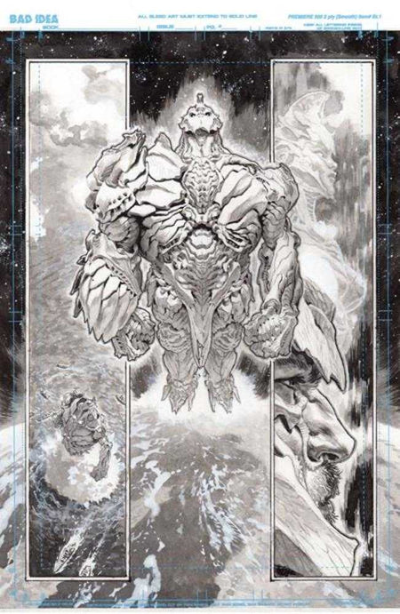 Megalith Olympus Saga #1 CVR T Lewis Larosa Original Art Edition 17 Variant 05/13/26 (Of 4)