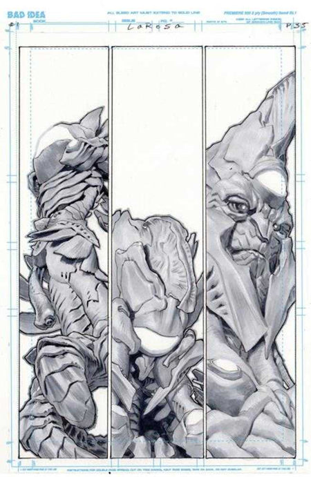 Megalith Olympus Saga #1 CVR V Lewis Larosa Original Art Edition 19 Variant 05/13/26 (Of 4)
