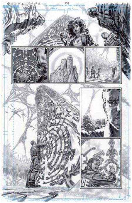 Megalith Olympus Saga #1 CVR X Lewis Larosa Original Art Edition 21 Variant 05/13/26 (Of 4)