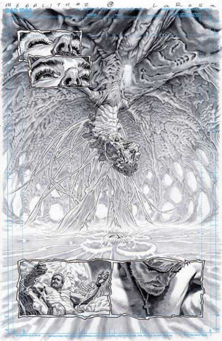 Megalith Olympus Saga #1 CVR Z Lewis Larosa Original Art Edition 23 Variant 05/13/26 (Of 4)