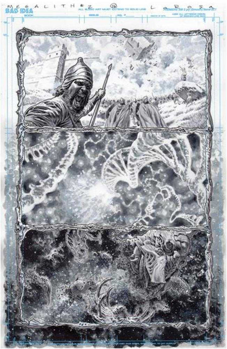 Megalith Olympus Saga #1 CVR ZB Lewis Larosa Original Art Edition 25 Variant 05/13/26 (Of 4)