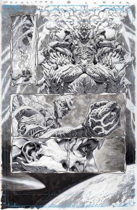 Megalith Olympus Saga #1 CVR ZF Lewis Larosa Original Art Edition 29 Variant 05/13/26 (Of 4)
