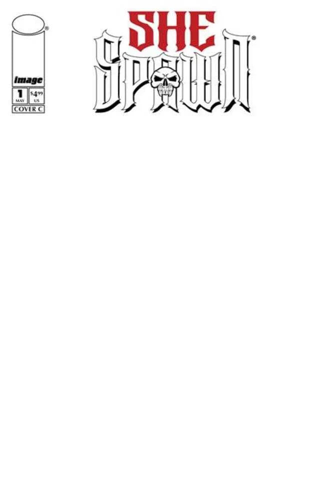 She Spawn #1 CVR C Blank Sketch Variant 05/06/26 (Of 5)