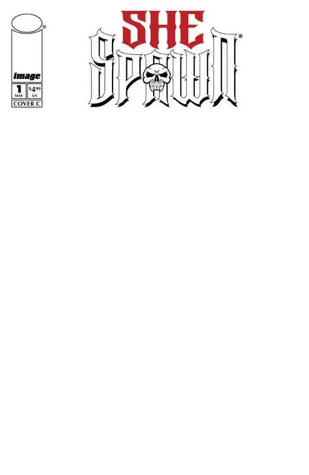 She Spawn #1 CVR C Blank Sketch Variant 05/06/26 (Of 5)