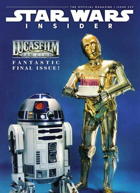 Star Wars Insider #237 the Final Issue CVR D Fan Club Foil Variant 05/20/26