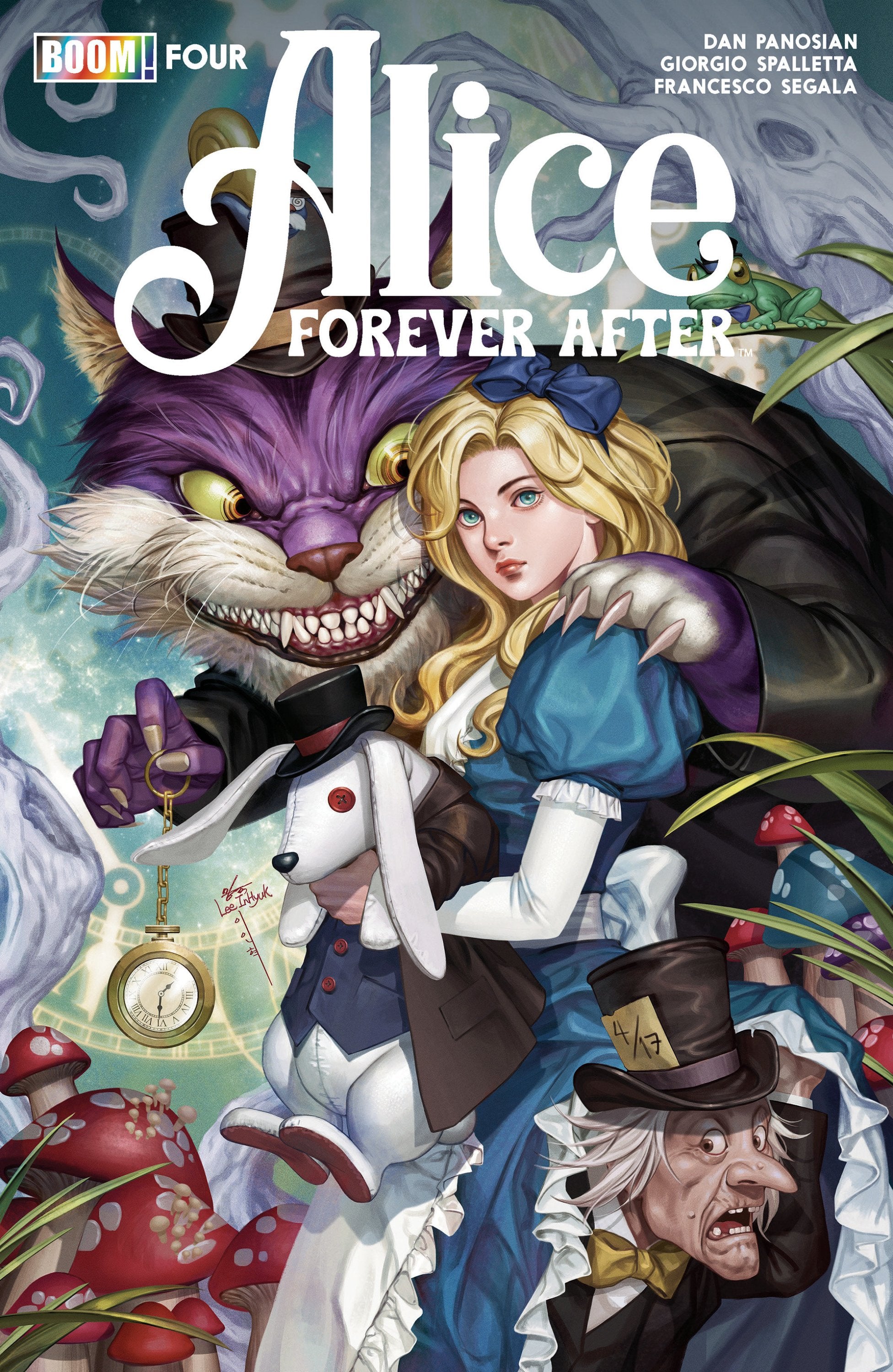 ALICE FOREVER AFTER #4 E FOC REVEAL VAR DRESSED LEE CVR E