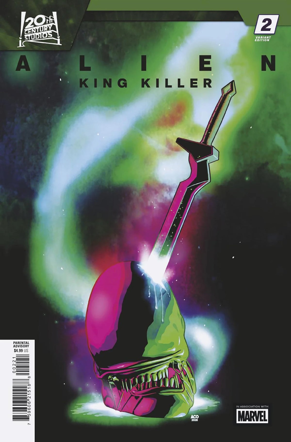 Alien King Killer #2 Aco Variant 05/06/26
