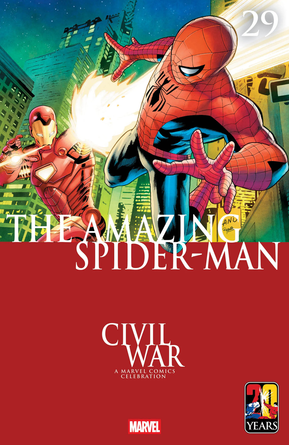Amazing Spider-Man #29 Greg Land Civil War Celebration Variant 05/20/26