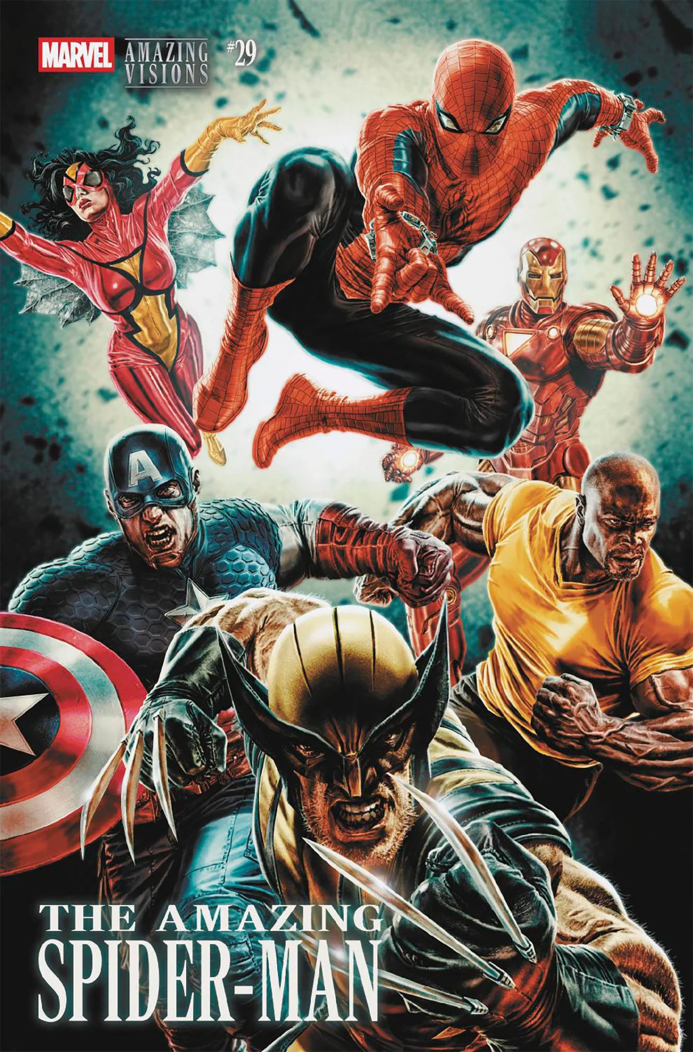 Amazing Spider-Man #29 Lee Bermejo Amazing Visions Variant 05/20/26
