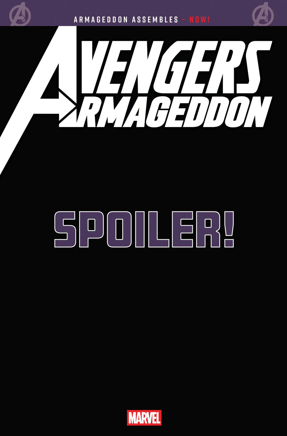 Avengers Armageddon #1 Marco Checchetto Spoiler Variant 06/10/26