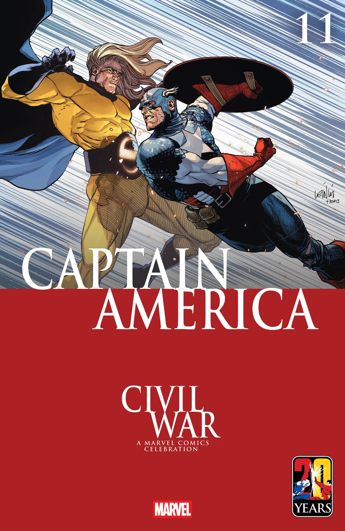 Captain America #11 Leinil Yu Civil War Celebration Variant 05/13/26