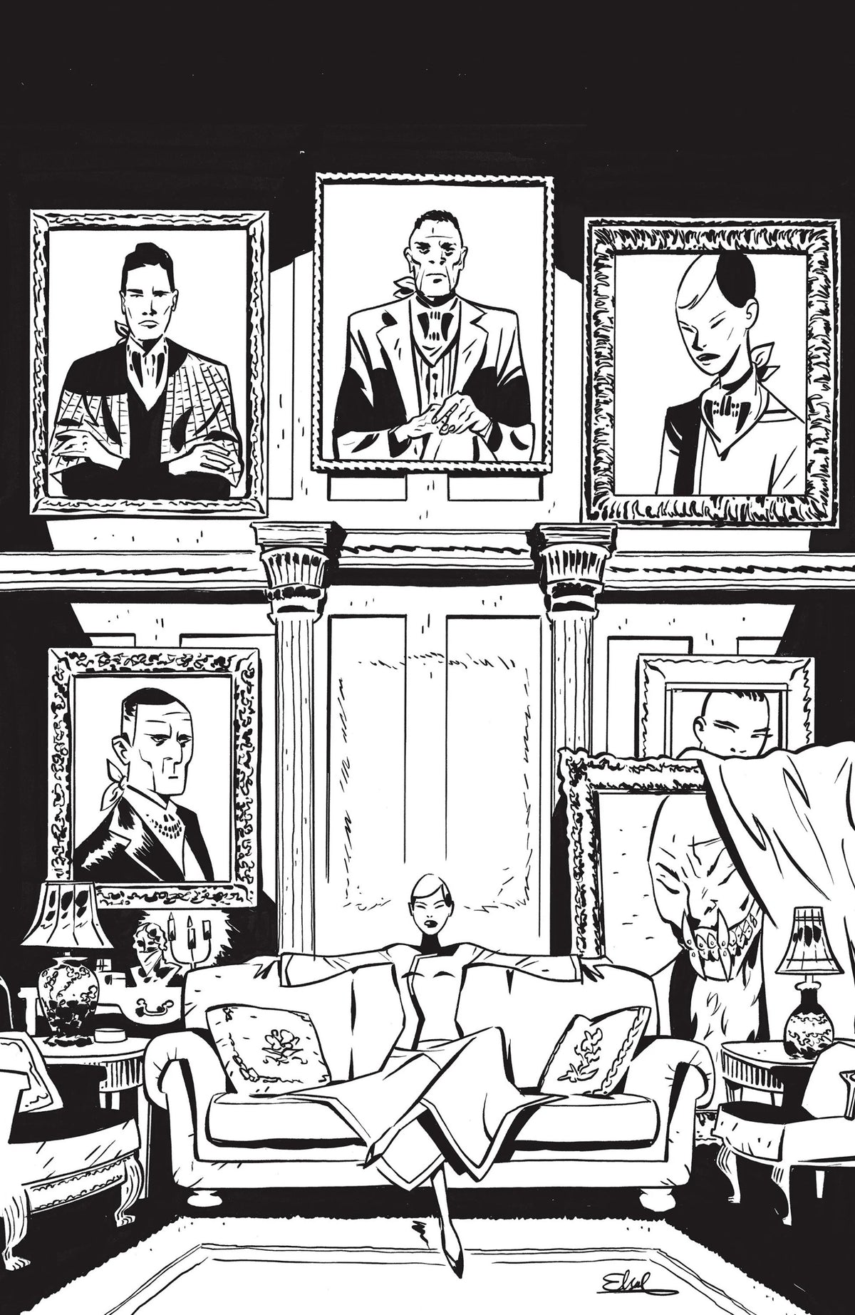 Fall of the House of Slaughter #1 D 1:10 Variant Edition Full Art, Charretier 05/06/26