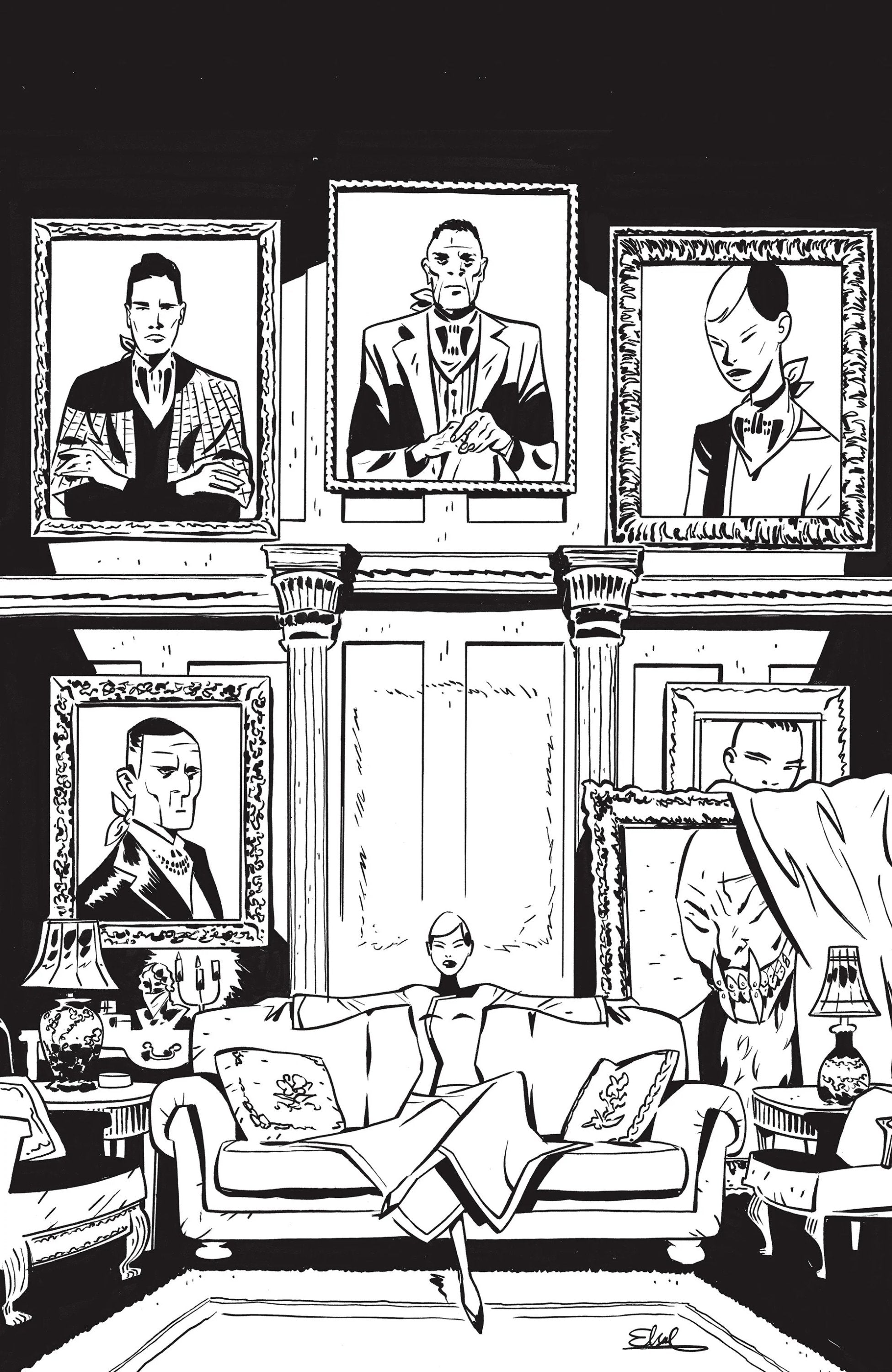Fall of the House of Slaughter #1 D 1:10 Variant Edition Full Art, Charretier 05/06/26