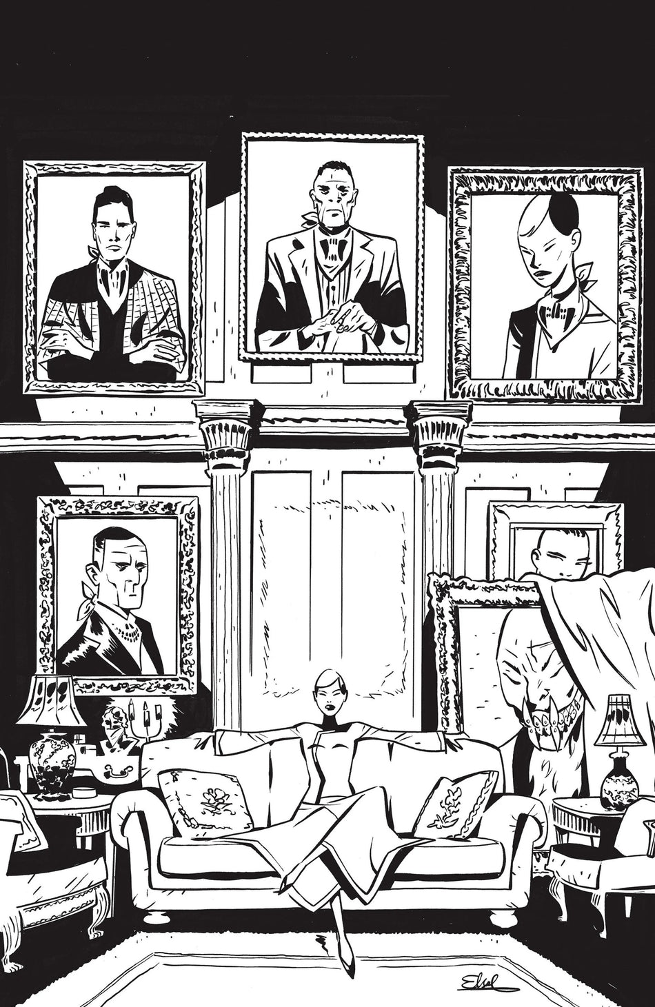 Fall of the House of Slaughter #1 D 1:10 Variant Edition Full Art, Charretier 05/06/26