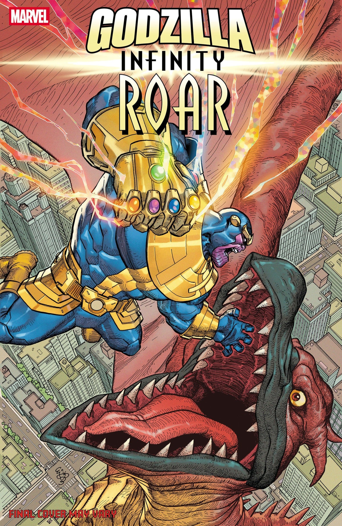 Godzilla Infinity Roar #4 E.J. Su Cosmic Variant 05/06/26