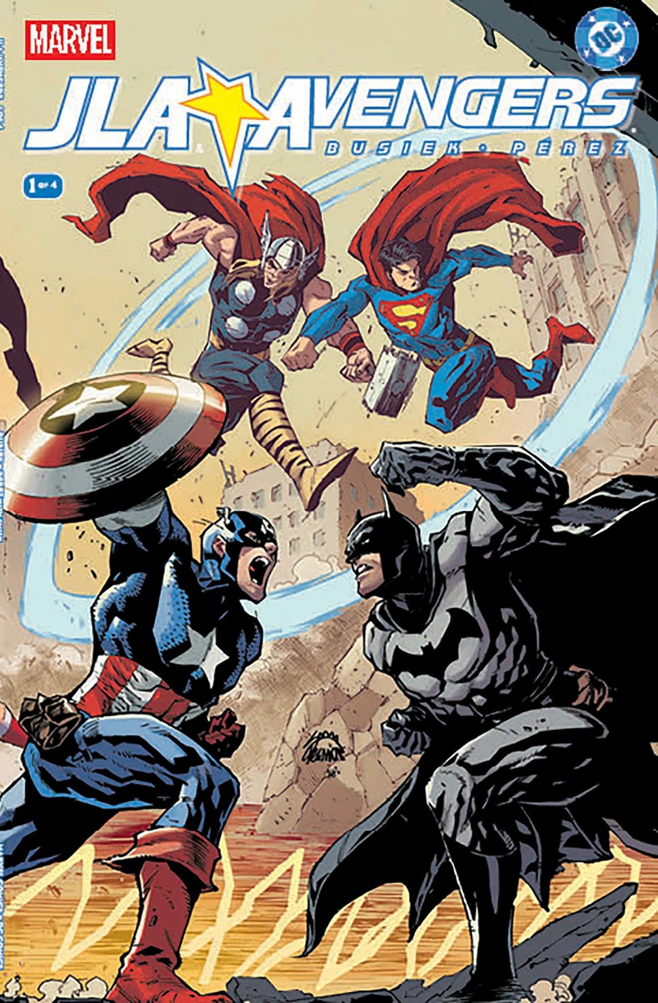 JLA/Avengers #1 Facsimile Edition Ryan Stegman Wraparound Variant 05/27/26