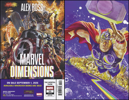 Mortal Thor #11 Alex Ross Marvel Dimensions Variant 06/10/26