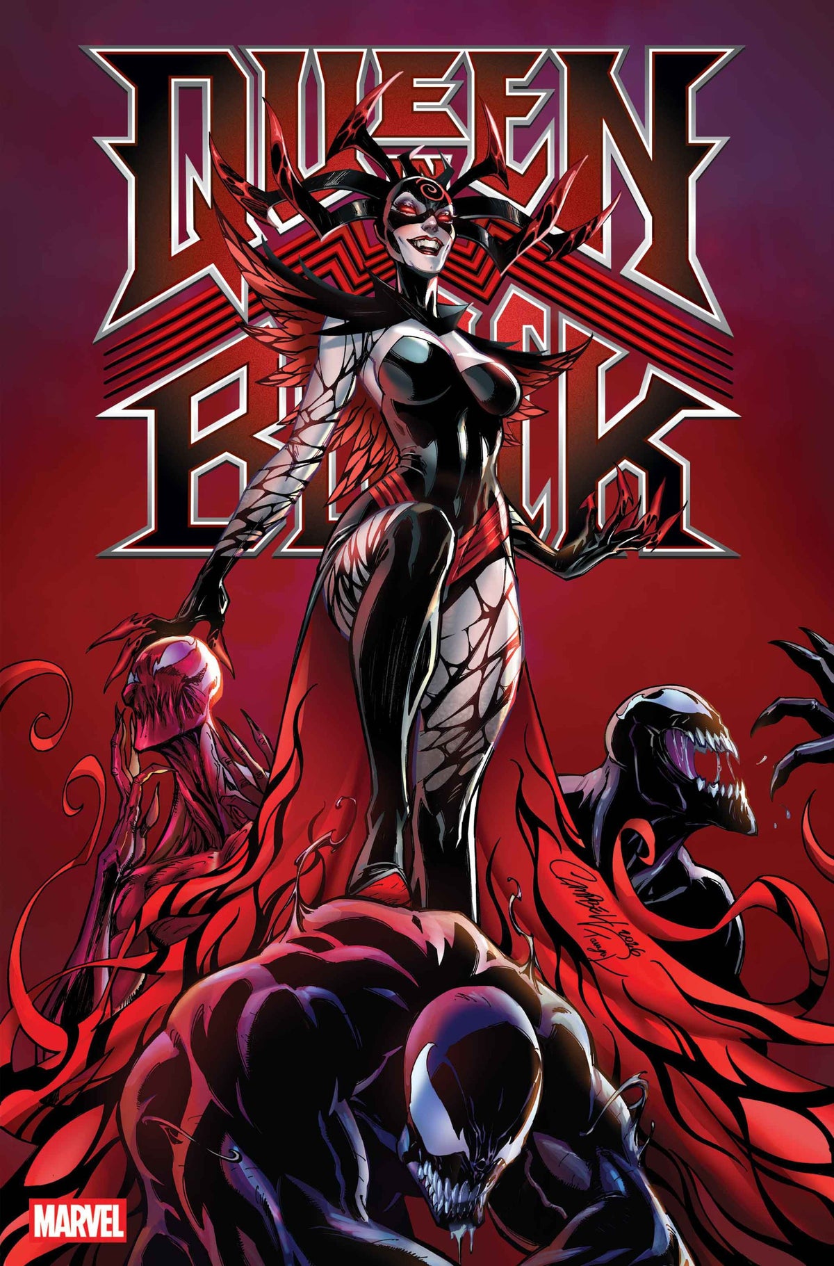 QUEEN IN BLACK #1 J SCOTT CAMPBELL VAR QIB CVR F
