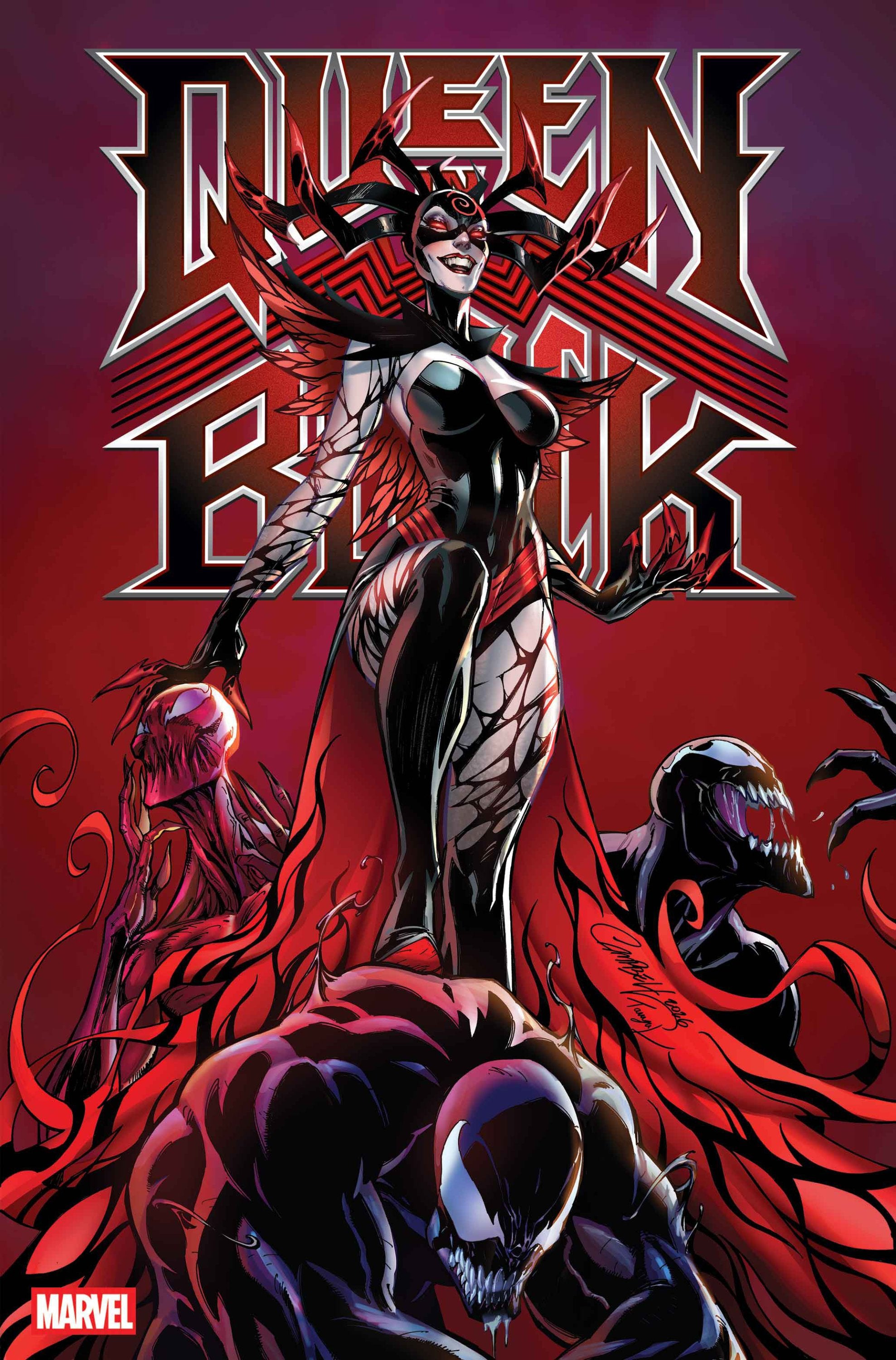 QUEEN IN BLACK #1 J SCOTT CAMPBELL VAR QIB CVR F