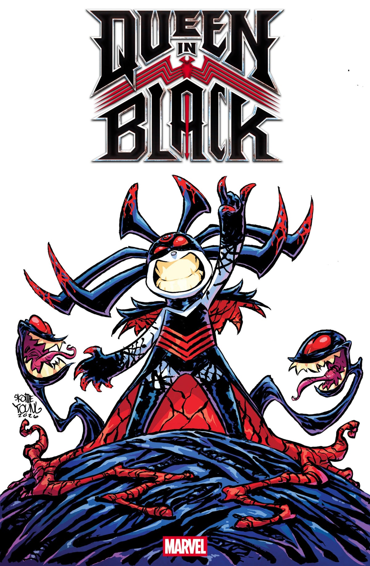 QUEEN IN BLACK #1 SKOTTIE YOUNG VAR QIB CVR E