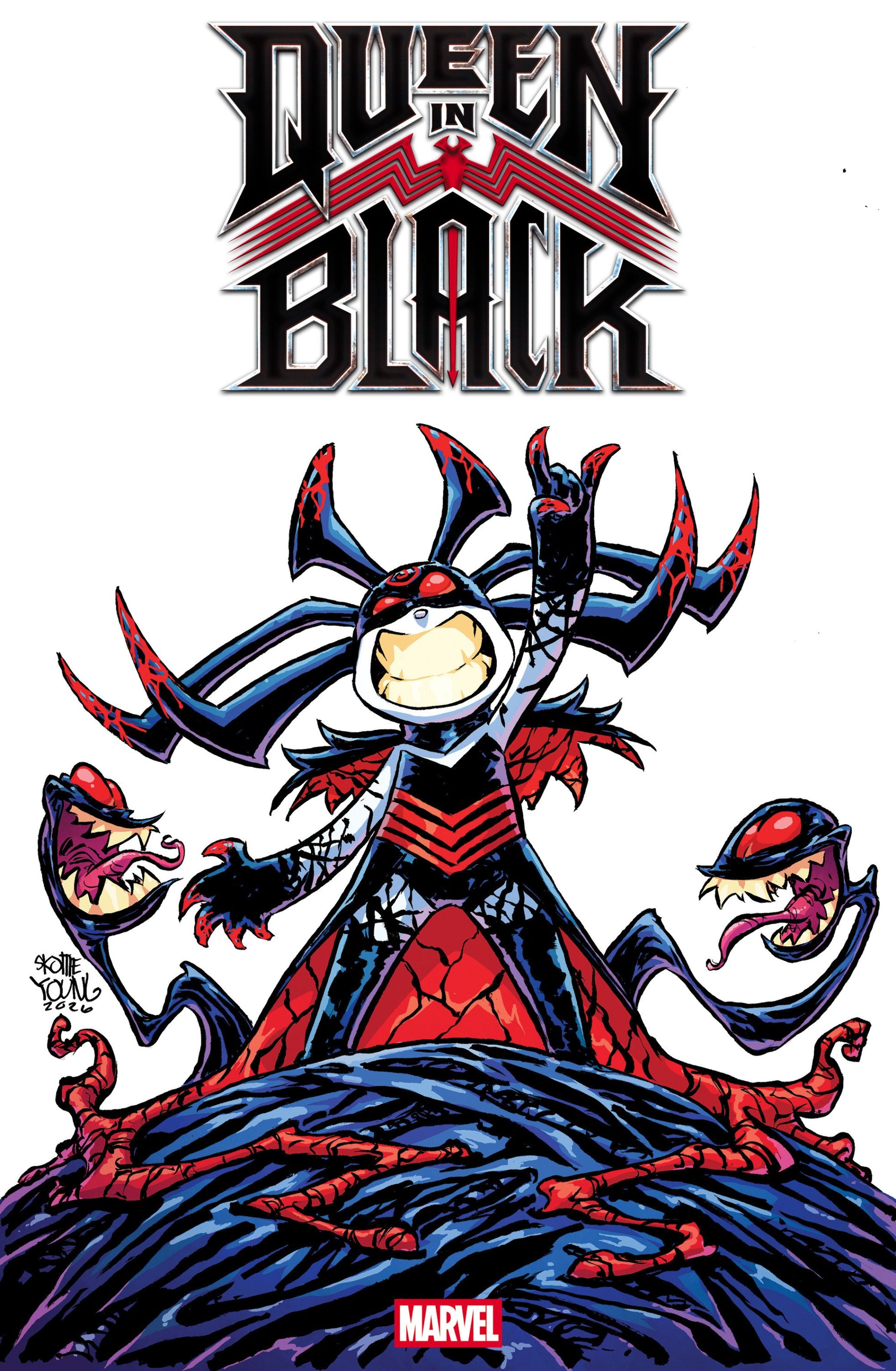 QUEEN IN BLACK #1 SKOTTIE YOUNG VAR QIB CVR E