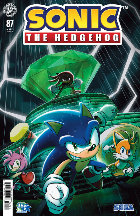 SONIC THE HEDGEHOG #87 VAR B DOBBINS CVR B