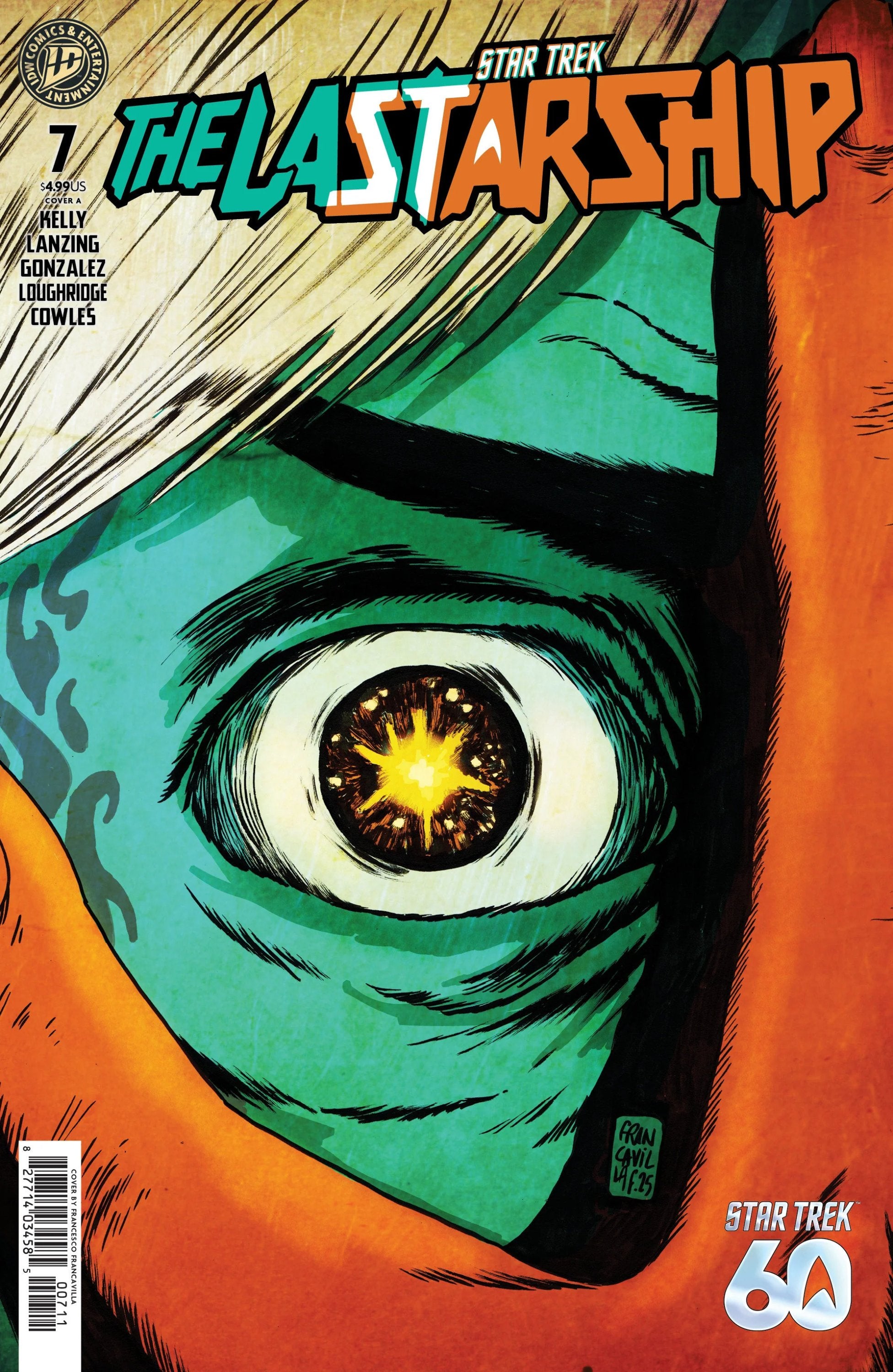 Star Trek the Last Starship #7 CVR A Francavilla 05/20/26