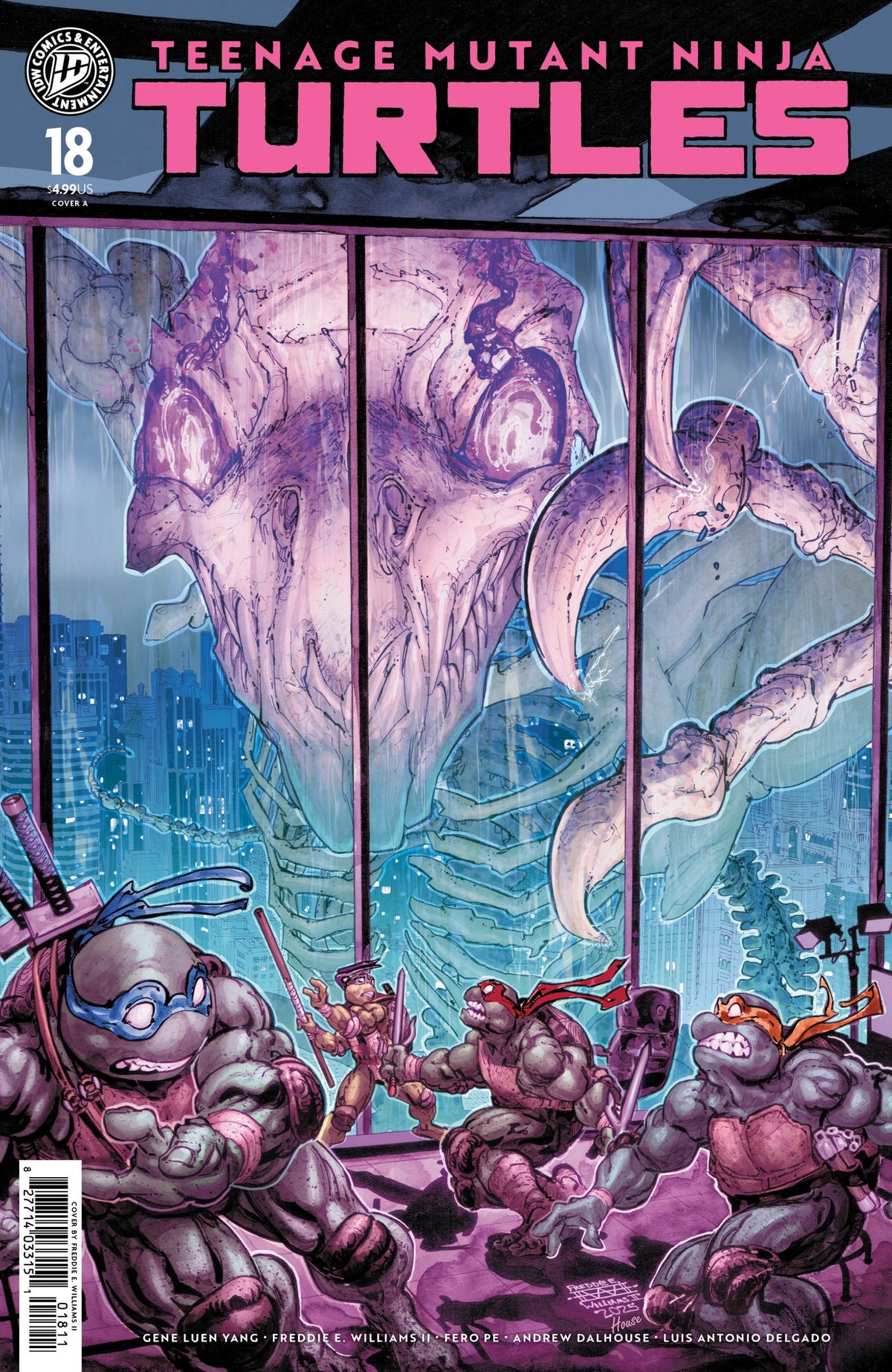 Teenage Mutant Ninja Turtles #18 CVR A Williams II 05/13/26