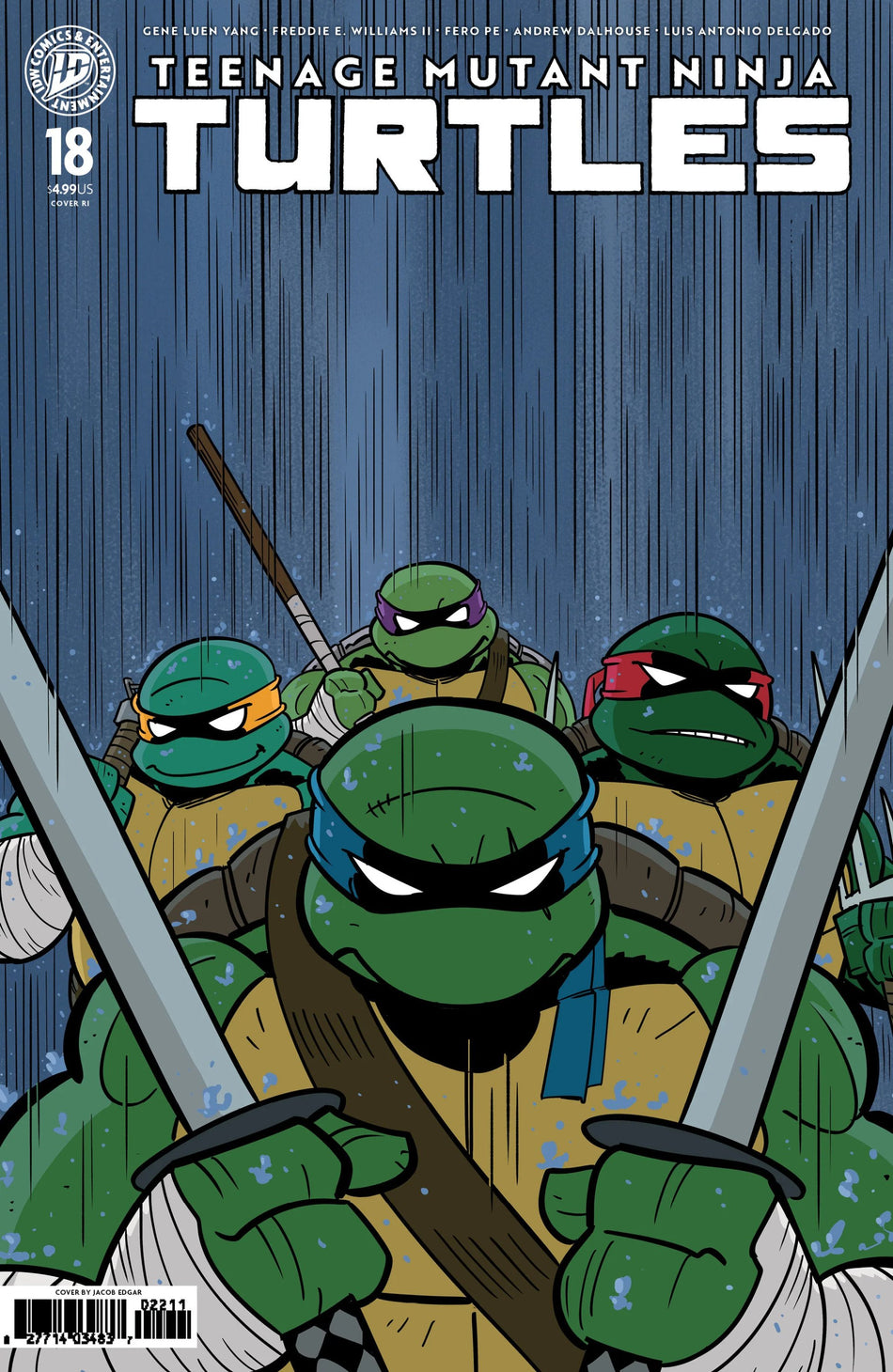 Teenage Mutant Ninja Turtles #18 Variant 1:25 Edgar 05/13/26