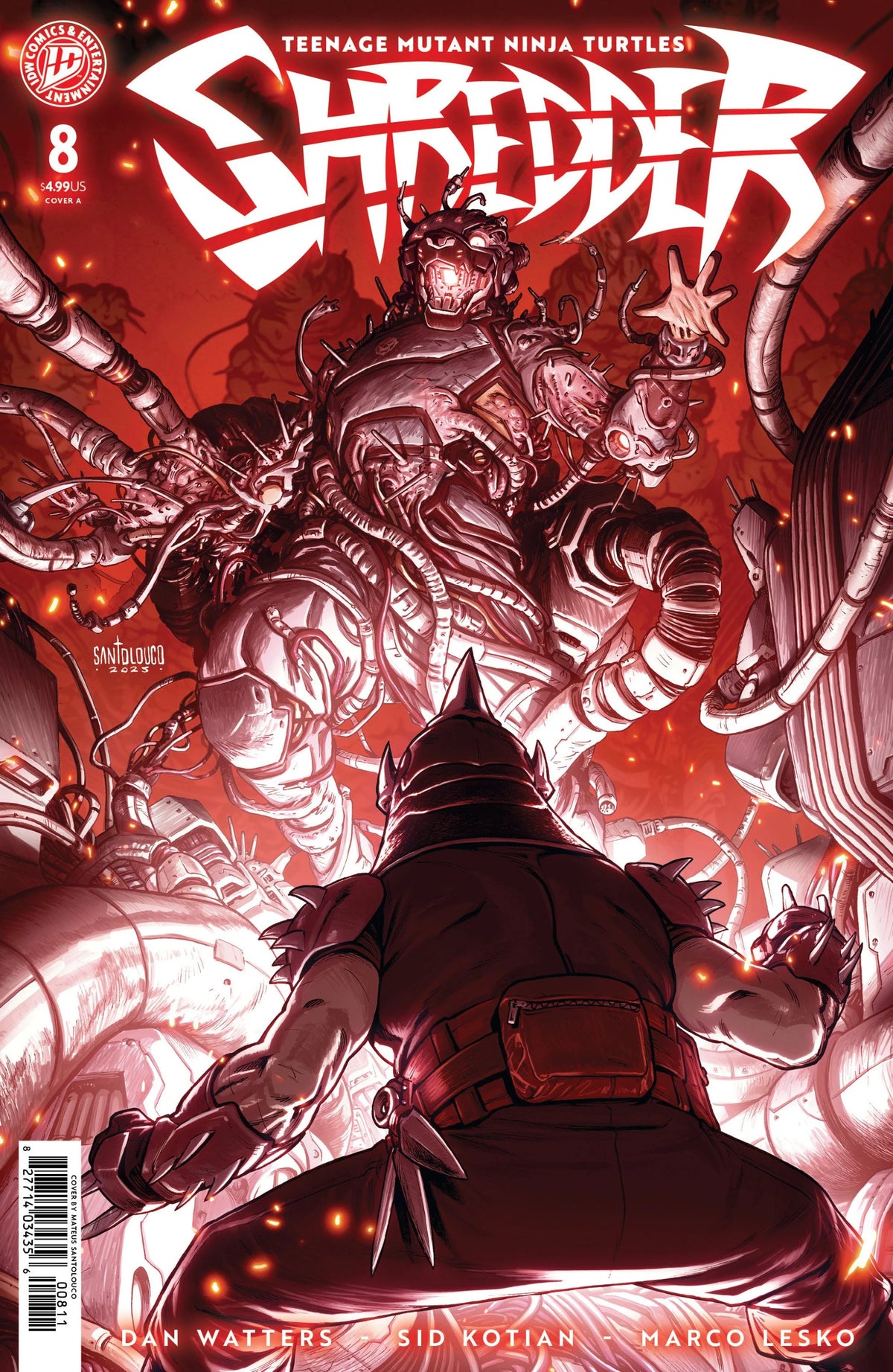 Teenage Mutant Ninja Turtles Shredder #8 CVR A Santolouco 05/20/26