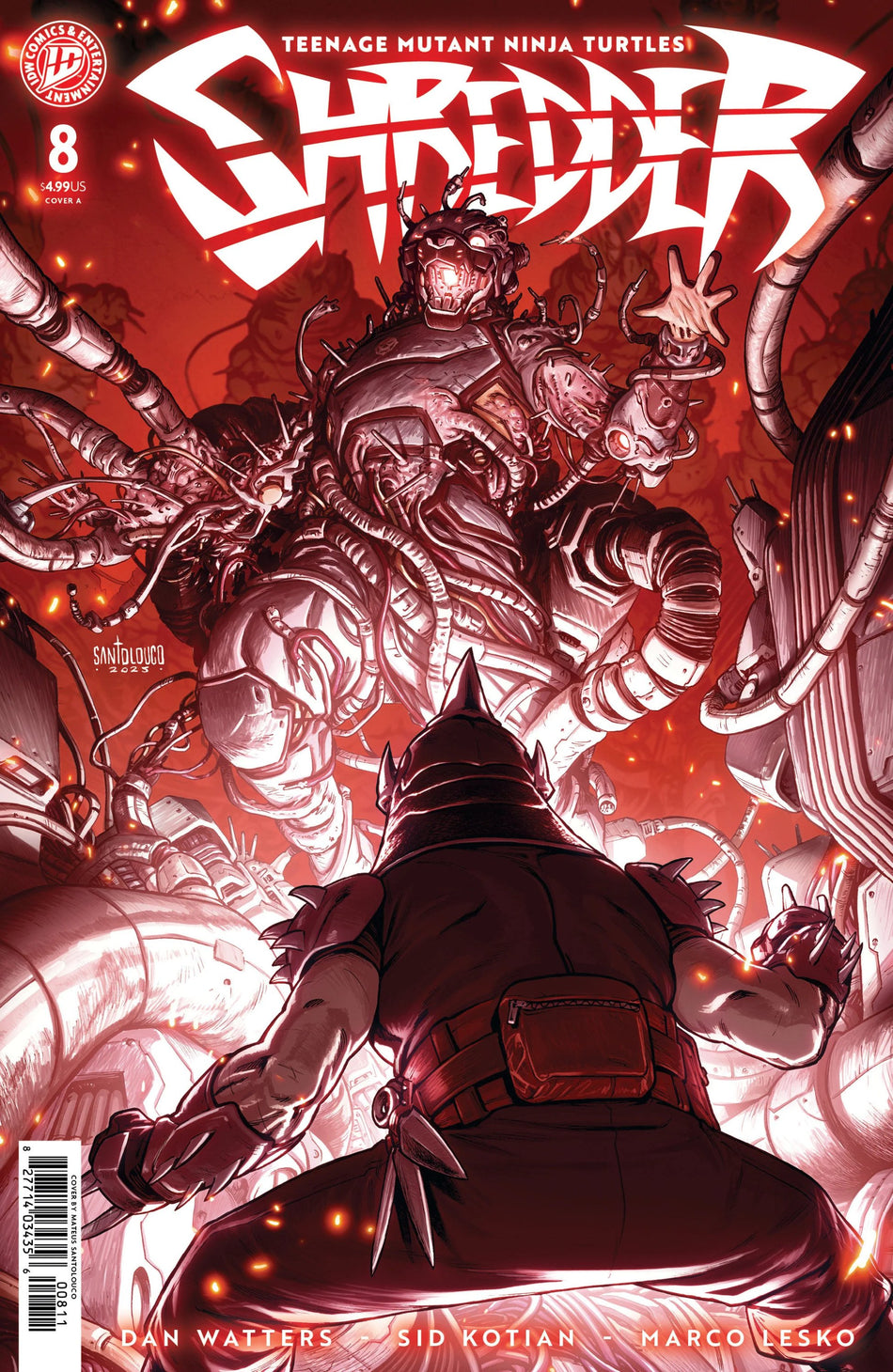Teenage Mutant Ninja Turtles Shredder #8 CVR A Santolouco 05/20/26