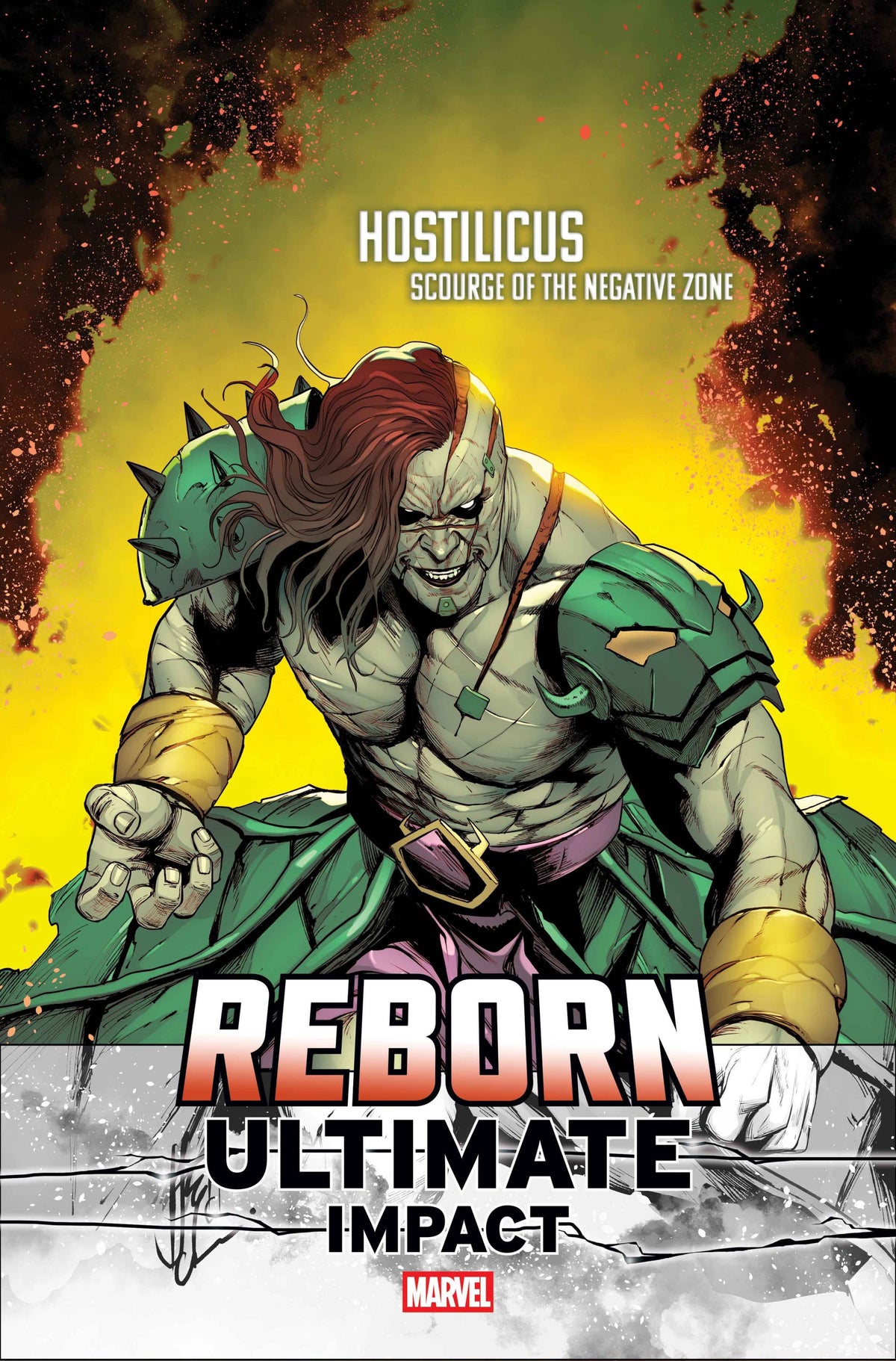 Ultimate Impact Reborn #1 Stefano Caselli Hostilicus First Appearance Variant B 05/20/26