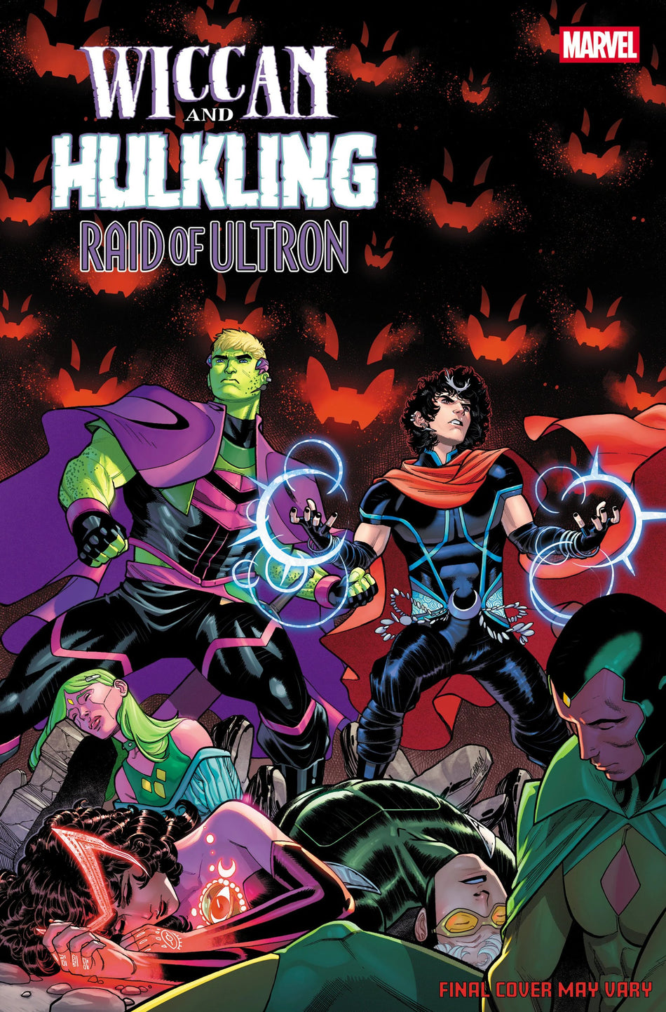 Wiccan & Hulkling Raid of Ultron #1 Javier Garron Variant 05/27/26