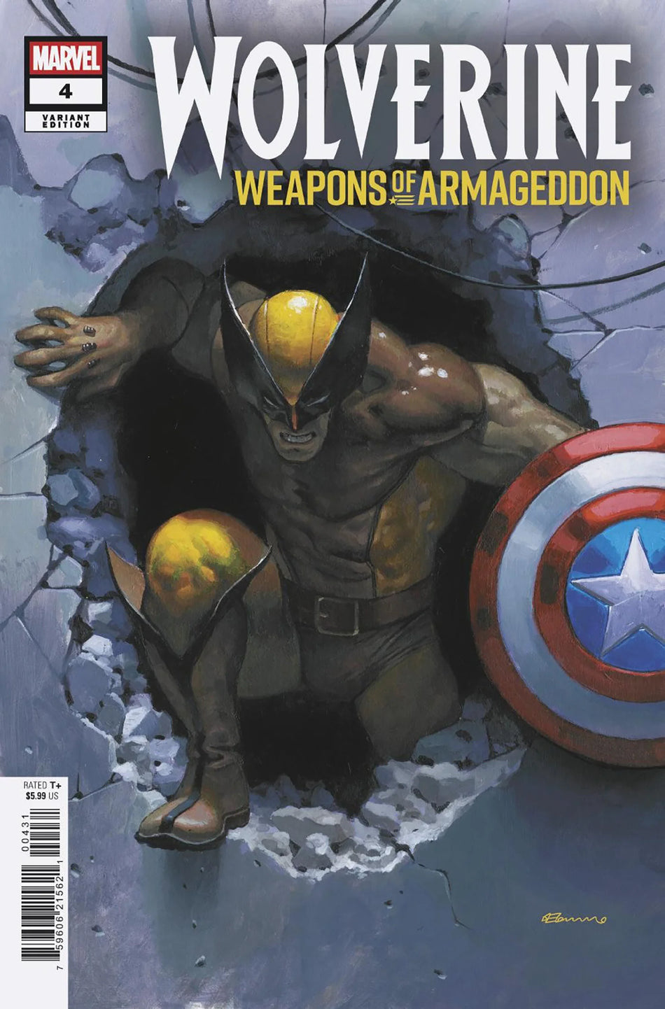 Wolverine Weapons of Armageddon #4 Fabrizio De Tommaso Variant 05/20/26