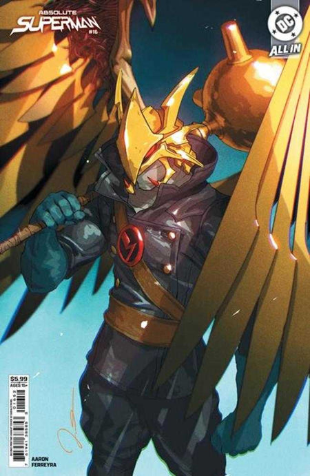 Absolute Superman #16 2nd Print CVR B Gerald Parel Card Stock Variant 04/08/26